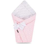 Bellochi 2in1 Saco de Dormir para Bebé - Arrullo para Bebes 75 x 75 cm - Saco para Envolver 100% Algodón - Saco Capazo - Aurora