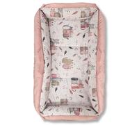 Bellochi Hush Baby Nest Cocoon - Tumbona para recién nacido con cierres magnéticos silenciosos para un descanso tranquilo, algodón hipoalergénico de alta calidad, tapete multifuncional para el tiempo