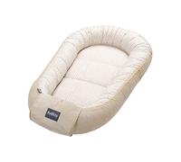 Bellochi Nido Bebe Recien Nacido Reductor de Cuna Nido para Bebe - 100% Algodón - 90x60x12cm con Bordes Protectores (Lux)