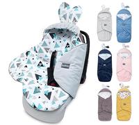 Bellochi Saco Capazo Bebe Universal Invierno - Acogedor Manta para Cochecitos de Bebé Sillas de Paseo o Sillas de Coche (p.ej. Maxi-Cosi y Römer) - Tresor