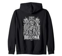 Bellona desató a la Diosa Romana guerrera Sudadera con Capucha