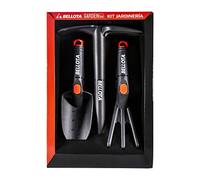 Bellota Kit de jardinería y huerto 2994 - rastrillo, transplantador y azuela - Color Estándar