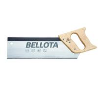 Bellota 4561 - Serrucho costilla, sierra para madera de acero (300mm), Negro