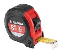 Bellota 50014-8 - Flexómetro Bimaterial Inoxidable de 8 m para Trabajos de Medición