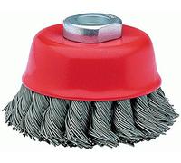 Bellota Cepillo industrial de taza 50814-65 para miniamoladoras