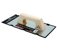 Bellota 5861-1 A INOX - Llana recta de acero inoxidable (300x150mm) afilada con mango de madera