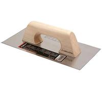 Bellota 5861-1 INOX - Llana de acero inoxidable (300x150mm) con mango de madera