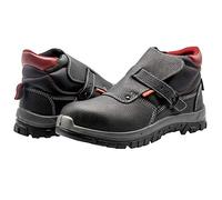 Bellota 7230242S3 - Botas de Seguridad para Soldador de Hombre y Mujer (Talla 42) de Piel Hidrofugada con Forro Acolchado Transpirable y Abrefácil
