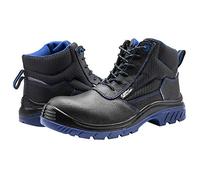 Bellota 7230747S3 - Botas de Seguridad de Hombre y Mujer (Talla 47) de Piel Hidrofugada, Acolchada y Horma Extra Ancha