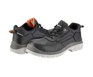 Bellota 72308NJS3 - Zapato de Seguridad Comp+ Negra S3 de Hombre y Mujer de Piel Hidrofugada Lisa, Acolchada y Resistente