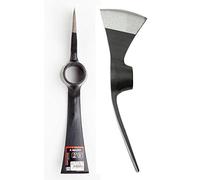 Bellota 820 - Azadón para labores forestales, limpieza y corte de raíces. Herramienta de doble uso: Hacha y Azada. 1500 gr