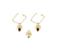 Bellota Cuadrado Pendientes Nº Oro Brillo 1 Un