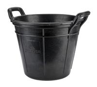 Bellota Cubo con Asa 18 L Industrial Negro Goma de Caucho Resistente - Marca EAN: 8414299008852