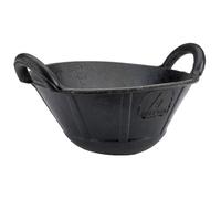 Bellota Cubo con Asa 9 L Industrial Negro Goma de Caucho Resistente - Marca EAN: 8414299008456
