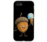 Bellota Feliz con Helado para los Amantes de los Robles y los Dulces Carcasa para iPhone SE (2020) / 7/8