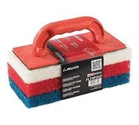 Bellota FLTSP24P - Talocha estropajo para limpieza epoxi, Rojo