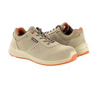 Bellota FTW0238B S1P Zapatilla de Seguridad Unisex Flex Dust S1P en Piel Serraje Transpirable, Calzado de Trabajo Ligero y Flexible, Talla 38