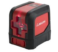 Bellota NIV20R Nivel láser autonivelantes en cruz rojo, 20 m, para trabajos de nivelación
