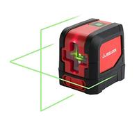 Bellota NIV20V - Nivel láser autonivelantes en cruz verde 20 m para trabajos de nivelación