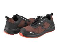 Bellota Zapatilla de Seguridad Run, Zapatos de construcción Unisex Adulto, Negro/Naranja, 41 EU