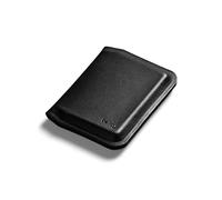 Bellroy Apex - Funda Delgada (Cartera de Cuero de Corte preciso, protección RFID, Cierre magnético, diseño Plegable Ultra Delgado, Capacidad para 6-8 Tarjetas, Notas plegadas), Cuervo, Minimalista