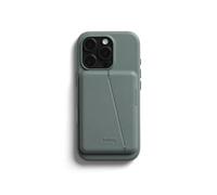 Bellroy Mod Phone Case + Wallet para iPhone 16 Pro (Funda iPhone en Piel, Cartera para móvil) - Agave