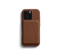 Bellroy Mod Phone Case + Wallet para iPhone 16 Pro (Funda iPhone en Piel, Cartera para móvil) - Sienna
