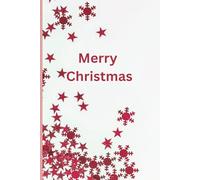 Bells and Stars: A Christmas Blank Gift Card Book | Personalized messages | Paperback | 10 Card slots 25 pages 6x9 | Perfect for anyone