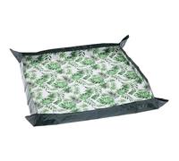 Bellushortus.eu Gran Alfombrilla para trasplantar Plantas y Flores con Cierres a presión, Base Impermeable para plántulas (75 x 75 cm)