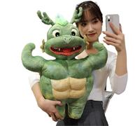 bellv Peluche Dragón 2024 - Peluche Dragón musculoso Zodíaco Chino de 25 Pulgadas - Peluche Mascota Dragón musculoso, 2024 Muñeca Mascota Muñeca Zodiacal Peluche Músculo Dragón, Dragón