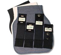 Belly Belt Belly Belt, Correa del vientre Para Mujer, Multicolor (Blue/White/Black), Pack de 3