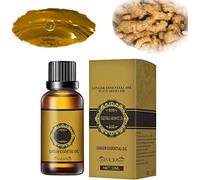 Belly Drainage Ginger Oil, Belly Off Slimming Massage Oil on Stomach, aceite esencial de jengibre,10ml (2pcs)