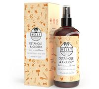 Belly Spray Acondicionador Perros Desenredante con Aloe Vera y Proteina Avena - Hidratante y Desenredante Pelo Perros - Suavizante Perro sin Aclarado - Desenreda el Pelo Largo, Corto, Rizado - 250ml