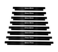 Belmalia Juego de 8 Anillos Step-Down/Adaptador de Filtro de Objetivo: 82mm 77mm 72mm 67mm 62mm 58mm 55mm 52mm 49mm