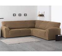 Belmarti - Funda sofá Rinconera Milan - Bielástica - Color Marrón C03