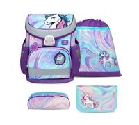 Belmil Mini-Fit 405-33/AG/S - Juego de mochilas escolares (4 unidades), Unicorn Dream, S