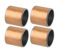 Belnotelt 4 bujes de choque trasero de bicicleta de 14 mm, juego de bujes de metal compuesto DU para reemplazo de amortiguador trasero de bicicleta, piezas de ciclismo de montaña