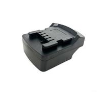Belnotelt Adaptador de batería de plástico para baterías de litio BSL1815X BSL1830 para trabajar para Metabo LiHD18V Herramientas Conexión segura confiable
