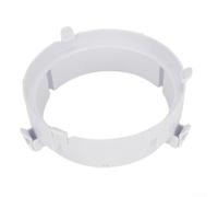 Belnotelt Adaptador de conector de interfaz de manguera de tubo de escape portátil para aire acondicionado de 15 cm de diámetro de salida, kit de marco de material PP, pieza de conexión de placa (2#)