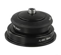 Belnotelt Auriculares cónicos de 44 mm/56 mm para bicicleta de montaña MTB, sistema de doble rodamiento con sello antipolvo, compatible con horquillas de 28,6 mm/39,8 mm, aleación de aluminio
