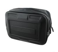Belnotelt Bolsa de almacenamiento eléctrica de PVC, bolsa de asiento trasero de 5.5L con sistema de fijación de liberación rápida, equipaje impermeable para motocicleta para marco delantero o montaje