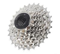 Belnotelt Cassette de bicicleta de montaña de 7 velocidades, juego de piñones de acero con contratuerca para cuerpo HG, opciones de engranaje 12-28T/12-32T (12-28T)