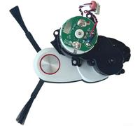 Belnotelt Conjunto de motor de cepillo lateral para aspiradora robótica compatible con Pro Master G20S SERIESs, pieza de repuesto para una limpieza eficiente de bordes (blanco)