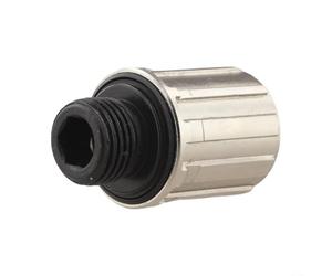Belnotelt Cuerpo de buje de casete de acero para bicicleta de montaña, carcasa de buje libre de 8-11 velocidades con arandela, compatible con bujes QUANDO/NovaTec/Fastace (rodamiento de color titanio