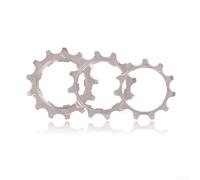 Belnotelt Engranaje de engranaje de casete de acero, pieza de piñón de rueda libre plateada, para bicicleta de carretera y montaña, 8, 9, 10, 11 velocidades, con relación de dientes de 11, 12, 13 (10s