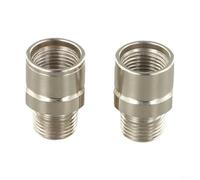 Belnotelt Extensores de pedal de bicicleta de 16 mm, 20 mm, espaciadores de eje de acero inoxidable para rosca de 9/16 pulgadas, alivio del dolor de rodilla marcado L/R para ciclismo de carretera