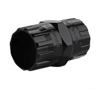Belnotelt Herramienta de extracción de rueda libre de bicicleta, llave de bloqueo de casete 2 en 1 para doble uso, funda de acero tratado térmicamente para instalación y extracción de volante