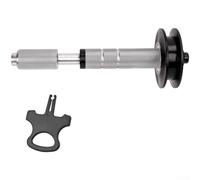 Belnotelt Herramienta de limpieza de cadena de bicicleta con retenedor y tensor, protector de marco de aleación de aluminio para eje pasante de 142-148 mm de espacio, diseños de clip elástico de
