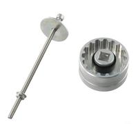 Belnotelt Herramienta de pedalier T47, kit de prensa de extracción e instalación de aleación de aluminio, compatible con copas de 12 ranuras de 50,4 mm y 16 ranuras de 52,2 mm OD