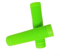 Belnotelt Juego de 2 empuñaduras de manillar de bicicleta hechas de goma para manillar de 22 mm que proporciona un agarre seguro y un contacto acolchado mientras haces ciclismo (verde)